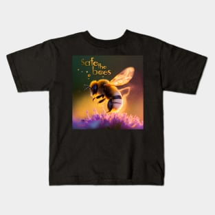 Safe the Bees Kids T-Shirt